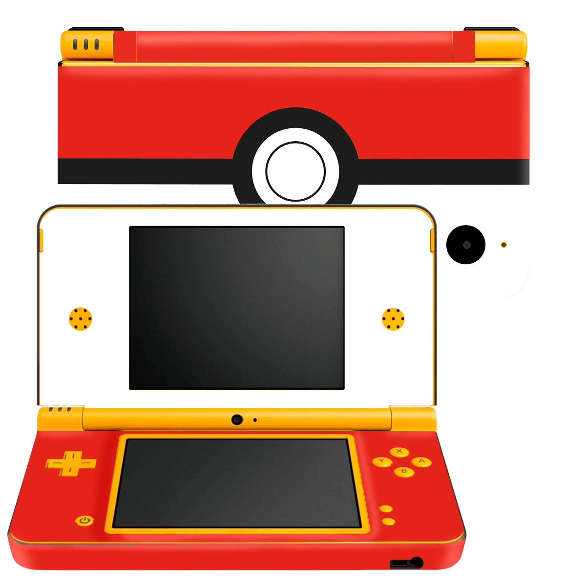 Pokemon Pokebola Skin Nintendo DSi XL (2009) Xonebrand