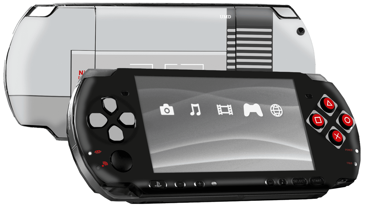 NES Skin Playstation Portable (PSP) Xonebrand