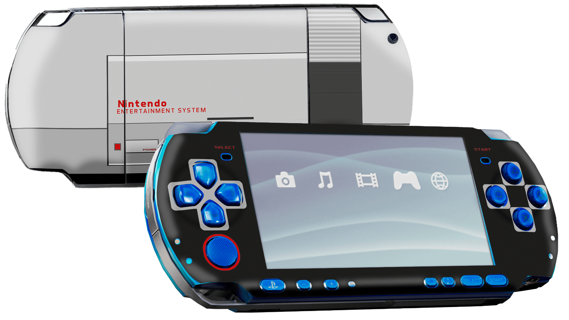 NES Skin Playstation Portable (PSP)