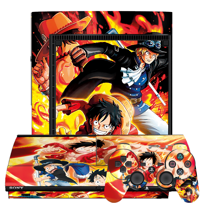 One Piece Skin Playstation 3 Super Slim Xonebrand