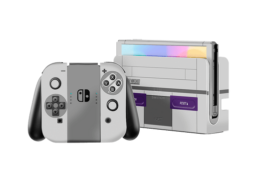 SNES Nintendo Switch Oled (2021) Skin