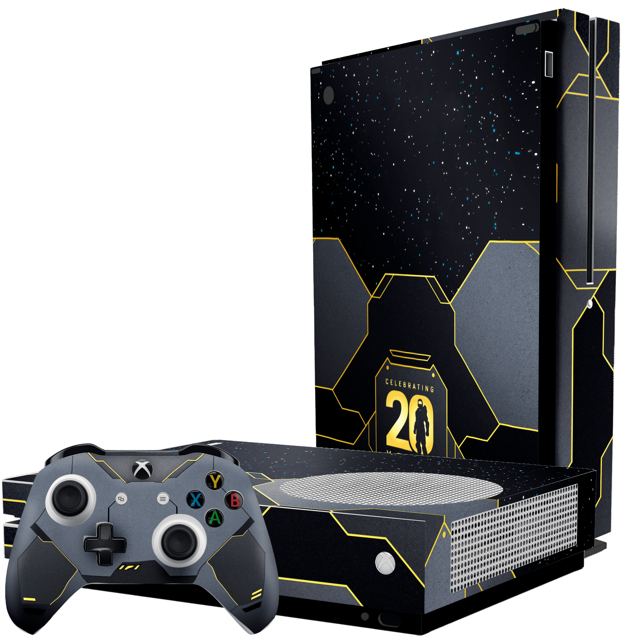 Edición Halo 20 años Skin Xbox One S Xonebrand