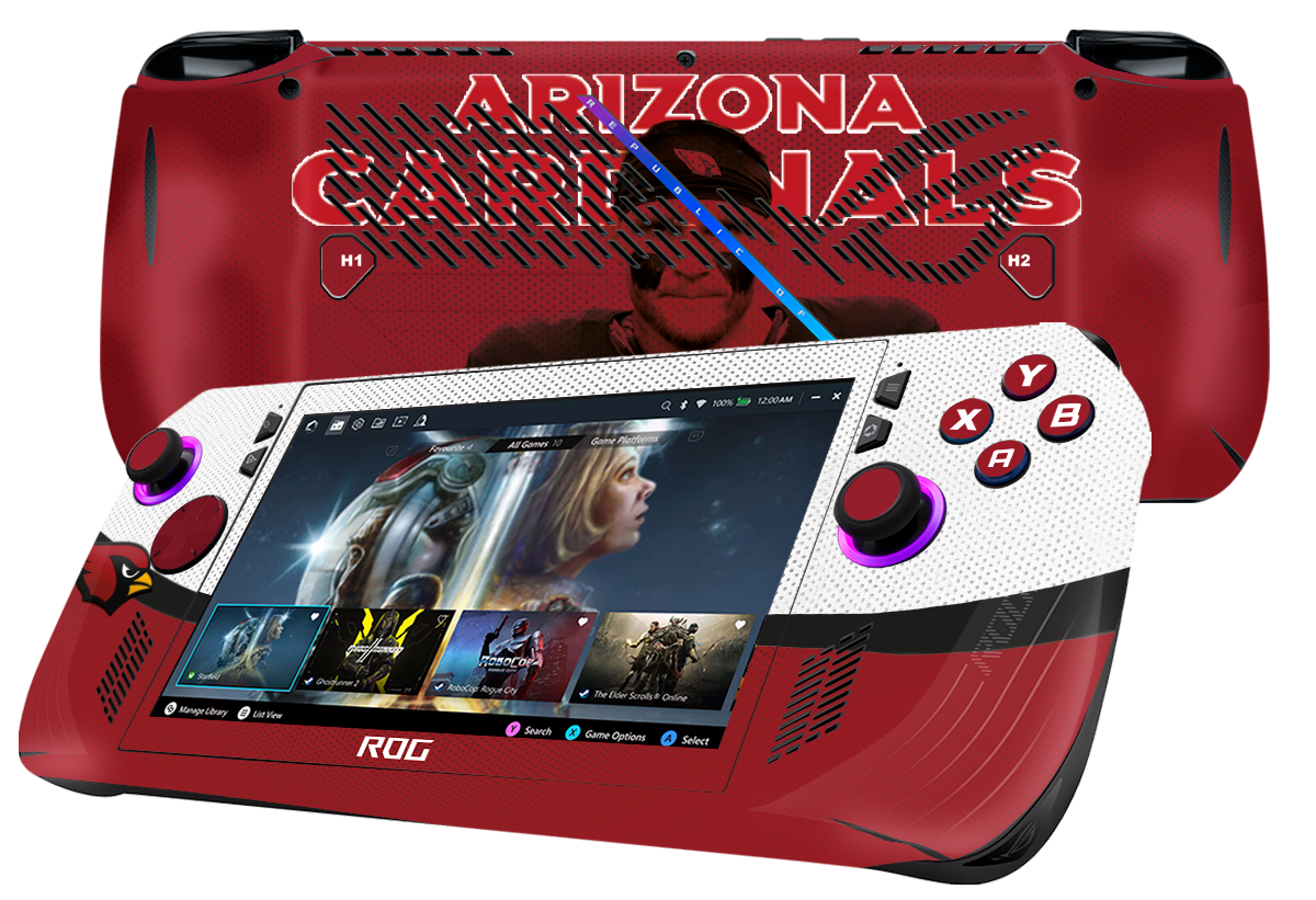 Arizona Cardinals Skin Asus Rog Ally X Xonebrand