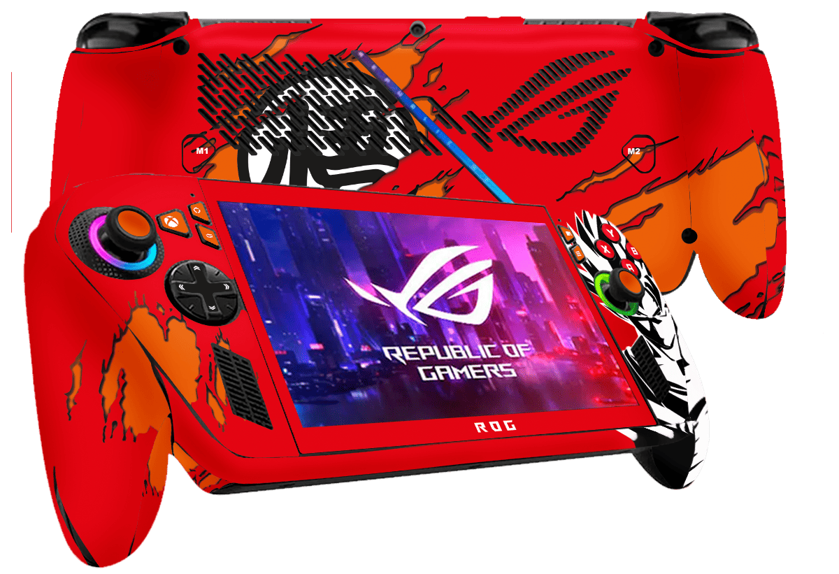 Dragon Ball Goku Asus ROG Xbox Ally Skin Xonebrand