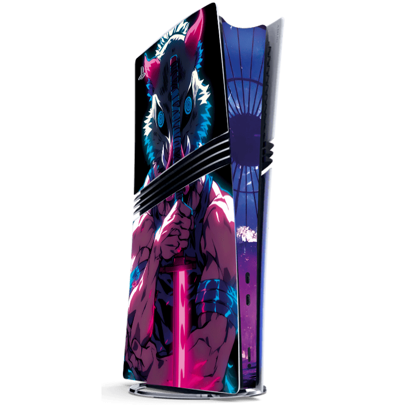 Demon Slayer Inosuke PS5 Pro Bundle Skin