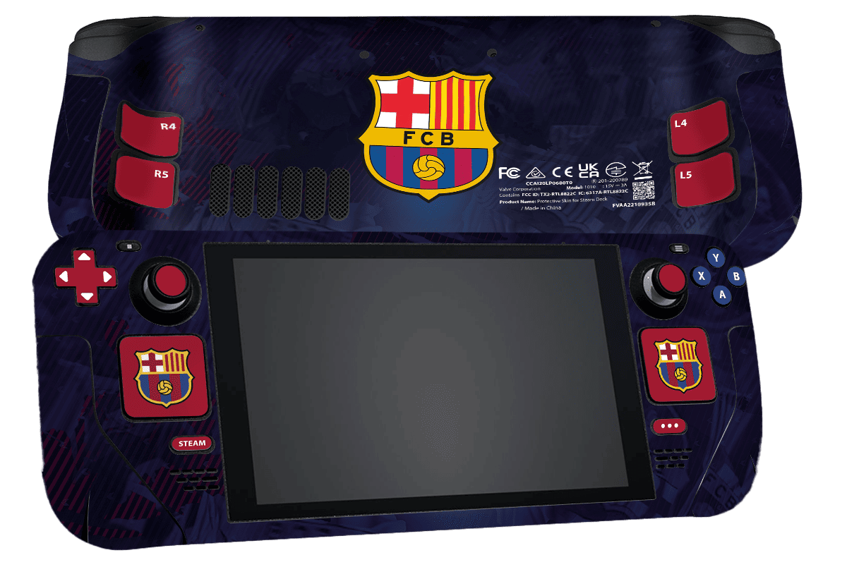FC Barcelona Steam Deck Skin Xonebrand