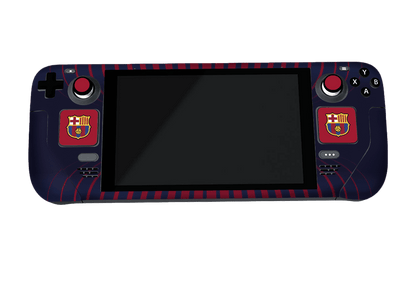 FC Barcelona Steam Deck Handheld Gaming Computer Skin