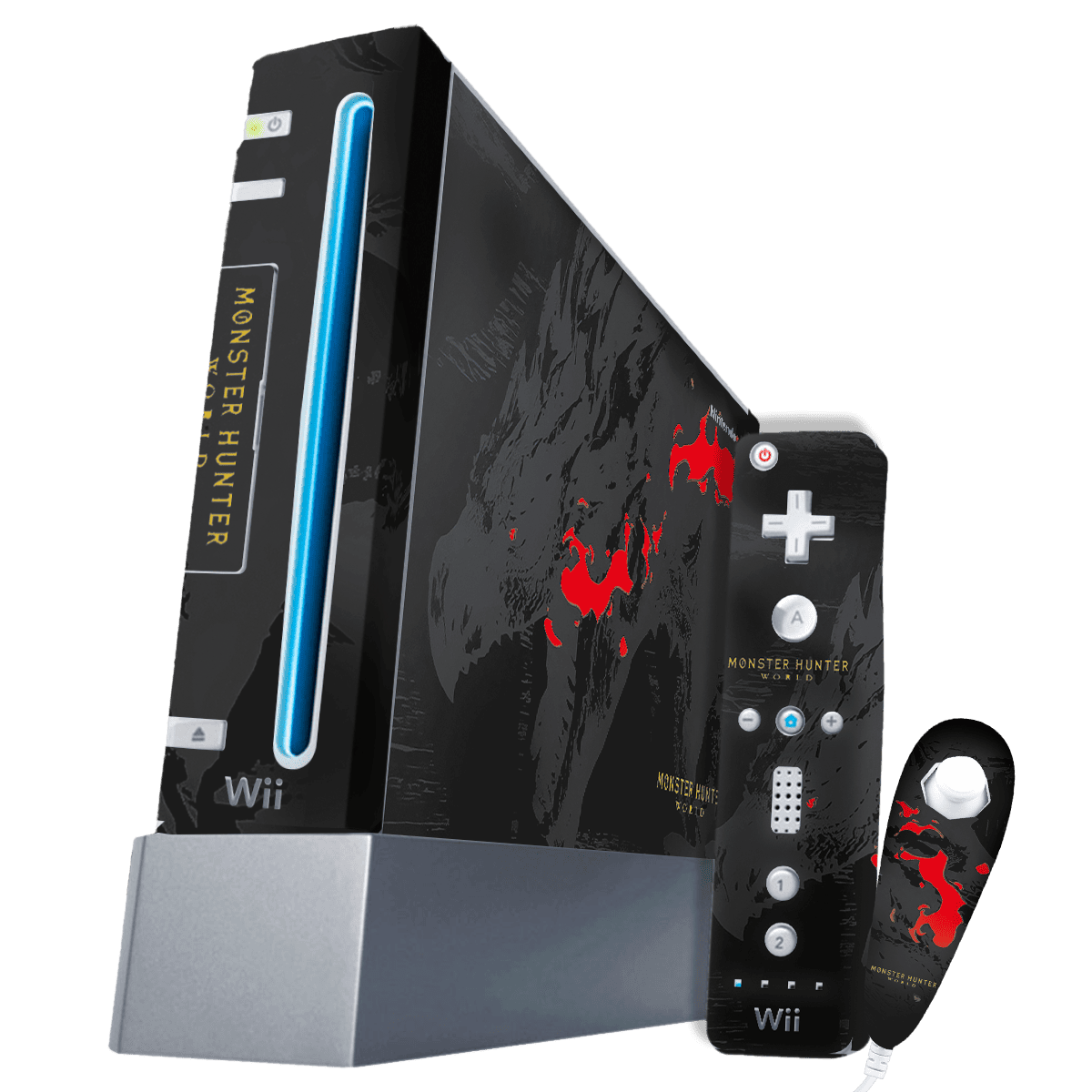 Monster Hunter Skin Nintendo Wii (2006) Xonebrand