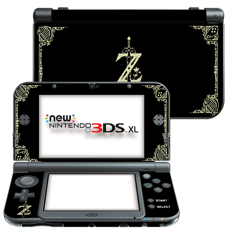 Skin para Nintendo New 3Ds XL edición Zelda Black – Xonebrand