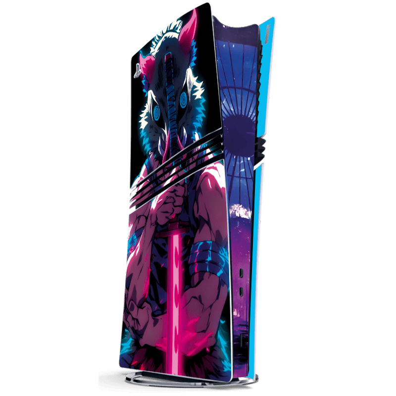 Demon Slayer Inosuke Skin Playstation 5 Pro Xonebrand