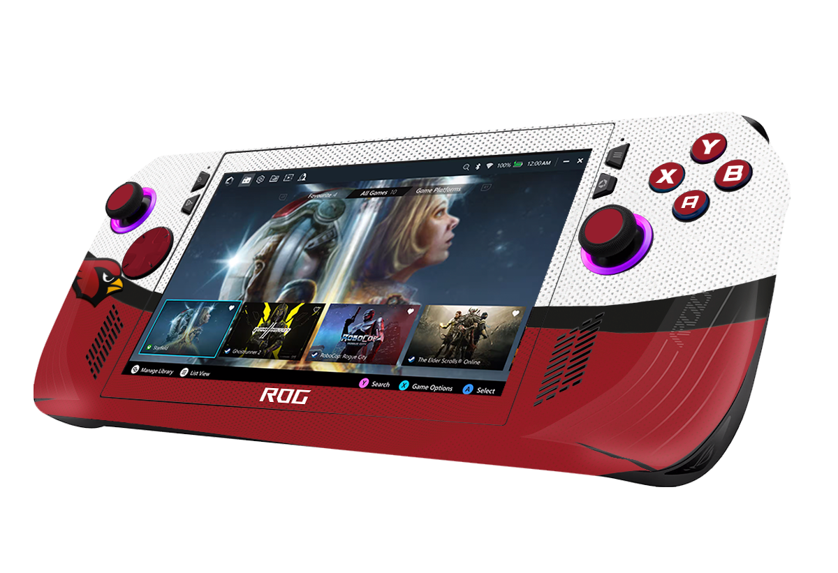 Arizona Cardinals Skin Asus Rog Ally X Xonebrand
