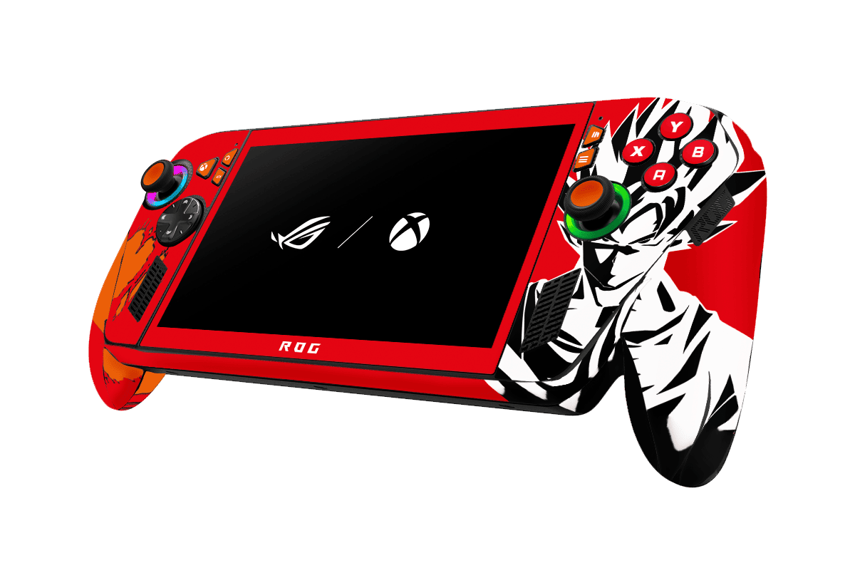 Dragon Ball Goku Asus ROG Xbox Ally Skin Xonebrand