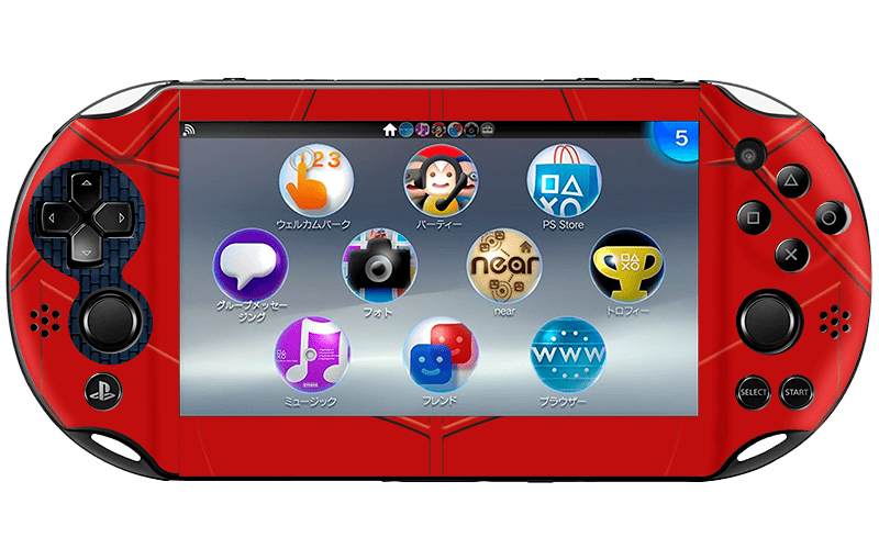 Spider-Man PSVITA Slim Bundle Skin