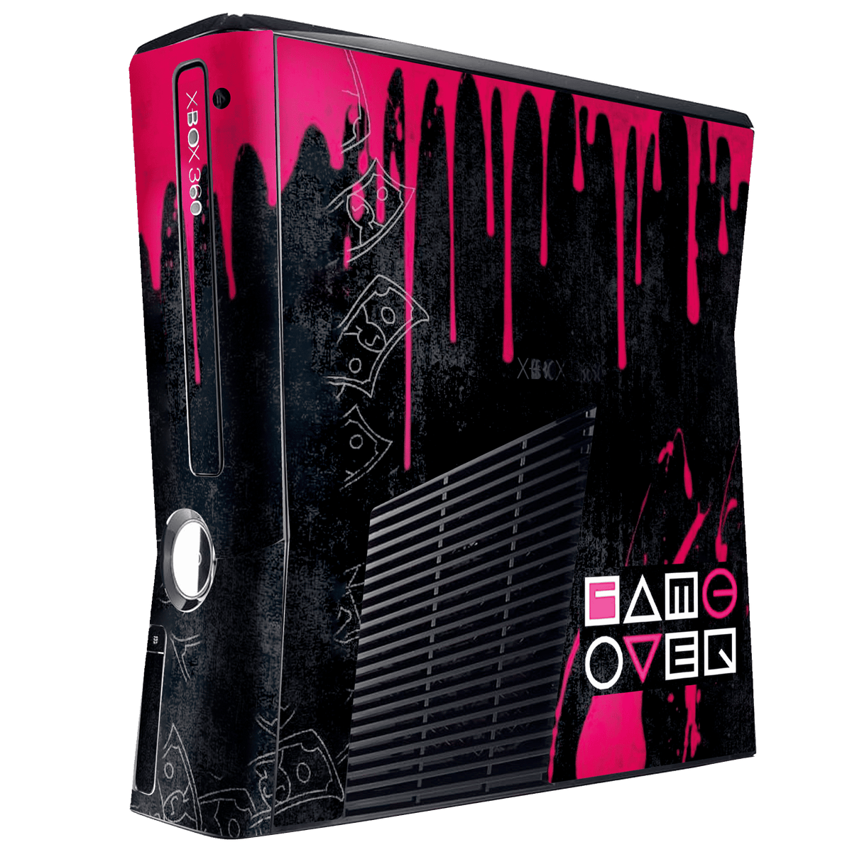 Game Over Skin Xbox 360 Slim Xonebrand