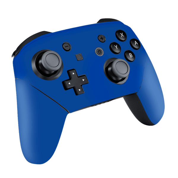 Azul Mate Skin Nintendo Switch Pro Controller