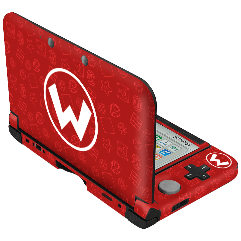 Mario Bros Iconos Nintendo 3DS XL 2015 Skin