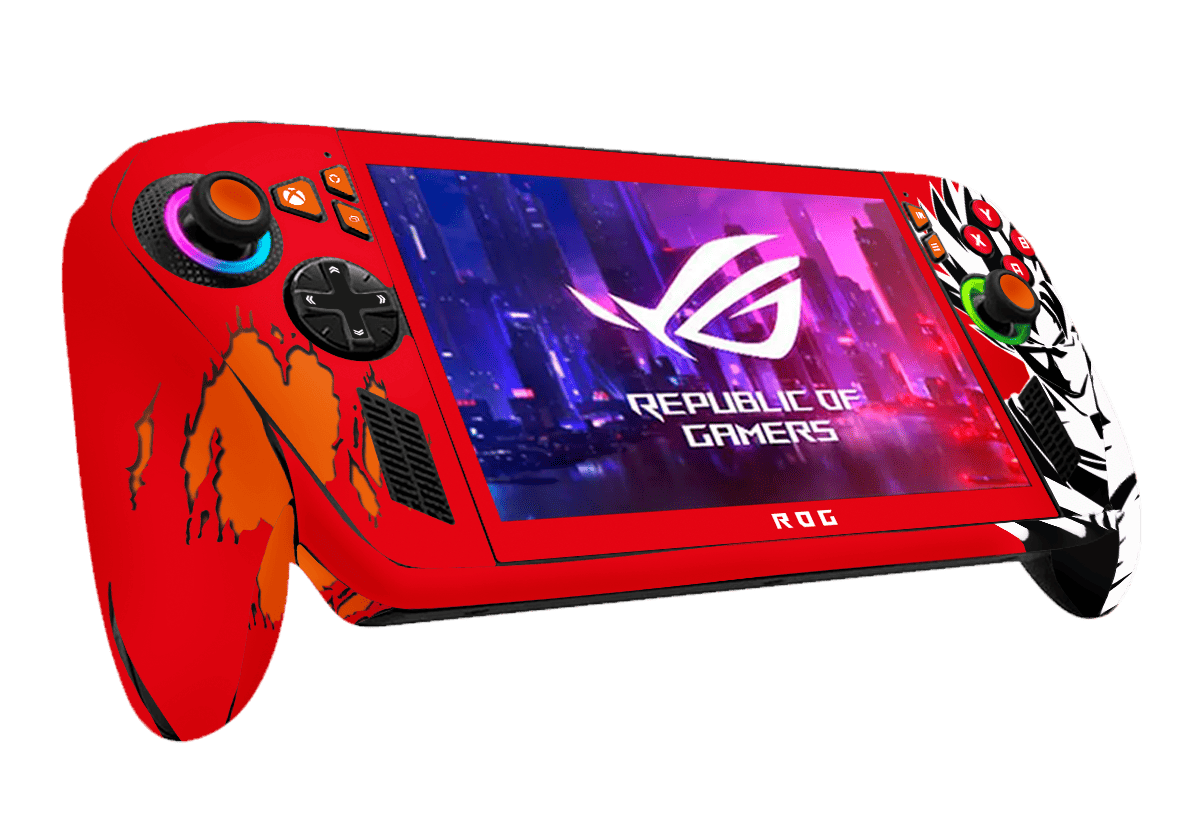 Dragon Ball Goku Asus ROG Xbox Ally Skin Xonebrand