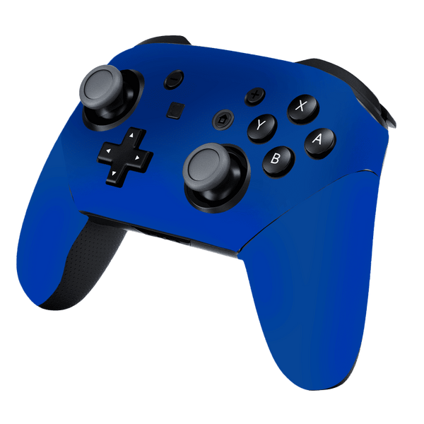 Azul Mate Skin Nintendo Switch Pro Controller