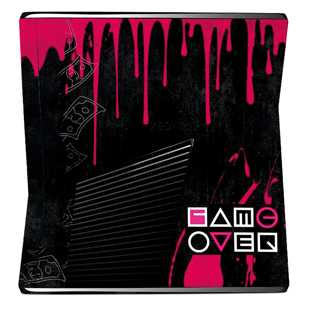 Game Over Skin Xbox 360 Slim Xonebrand