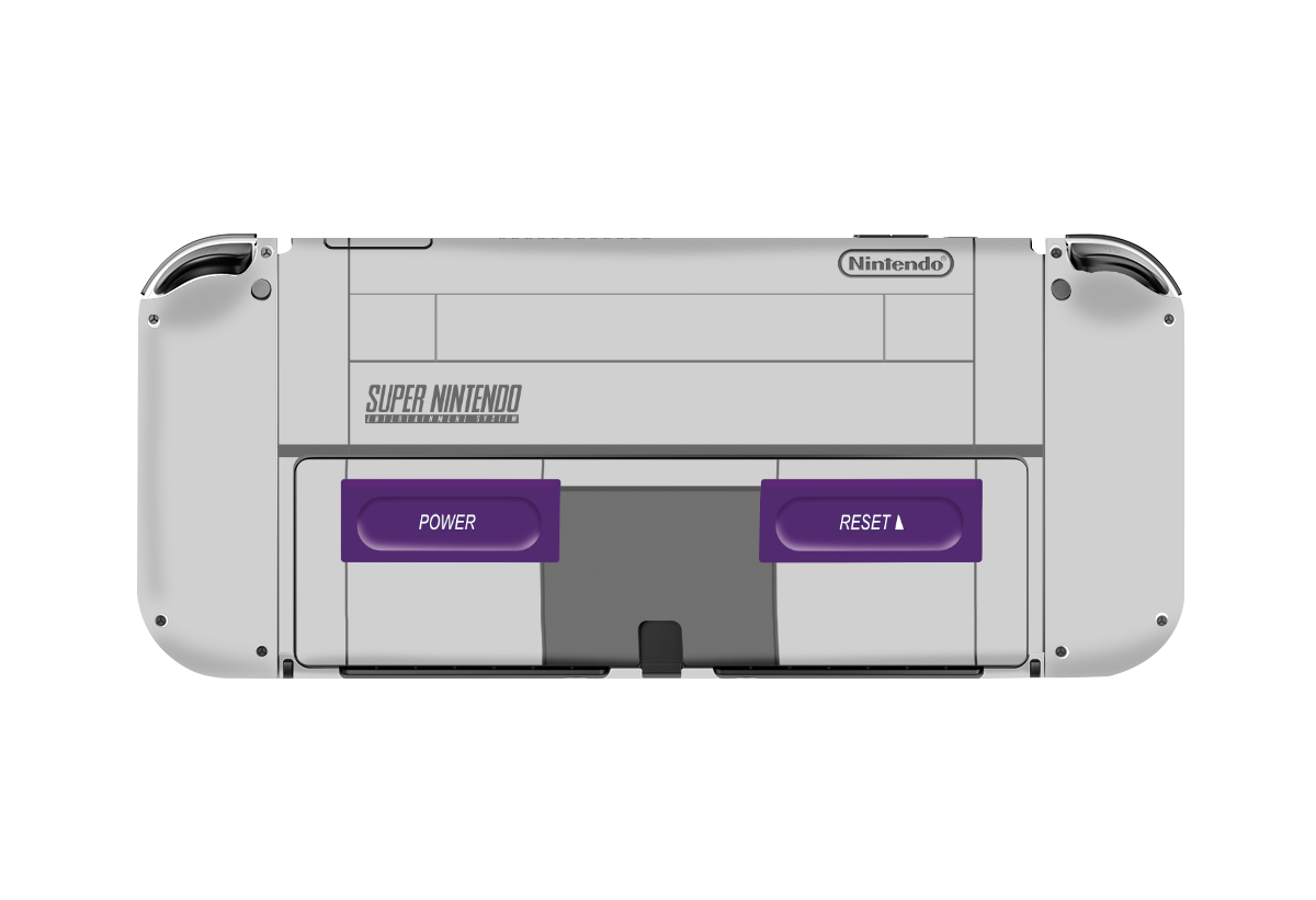 SNES Nintendo Switch Oled (2021) Skin