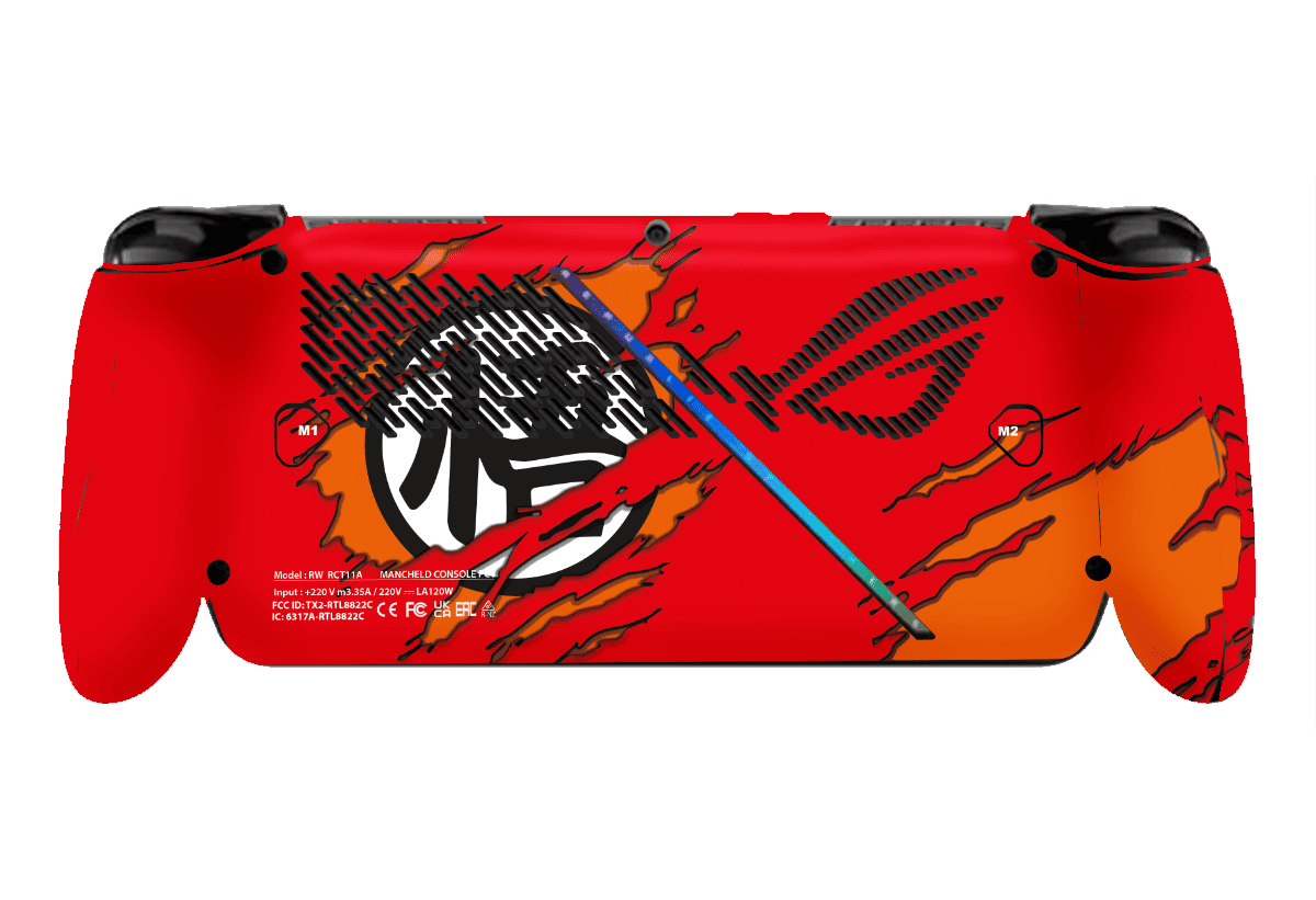 Dragon Ball Goku Asus ROG Xbox Ally Skin Xonebrand