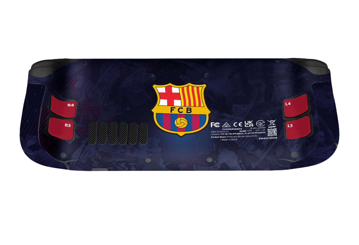 FC Barcelona Steam Deck Skin Xonebrand