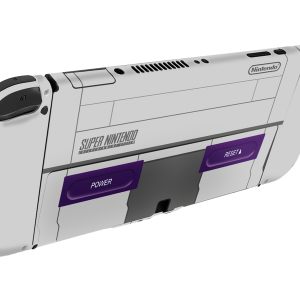 SNES Skin Nintendo Switch OLED (2021)