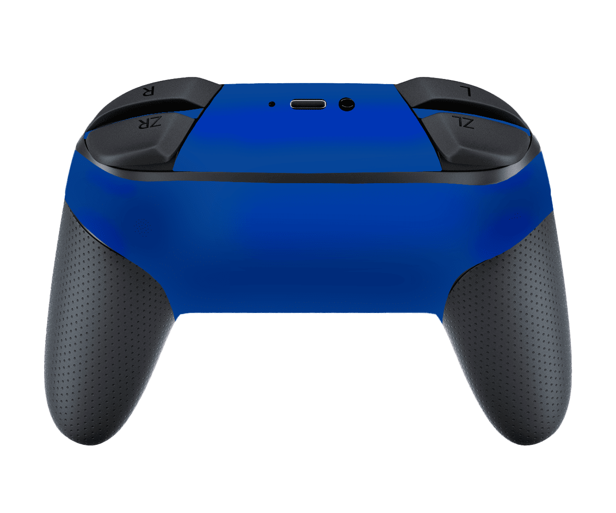 Azul Mate Skin Nintendo Switch Pro Controller