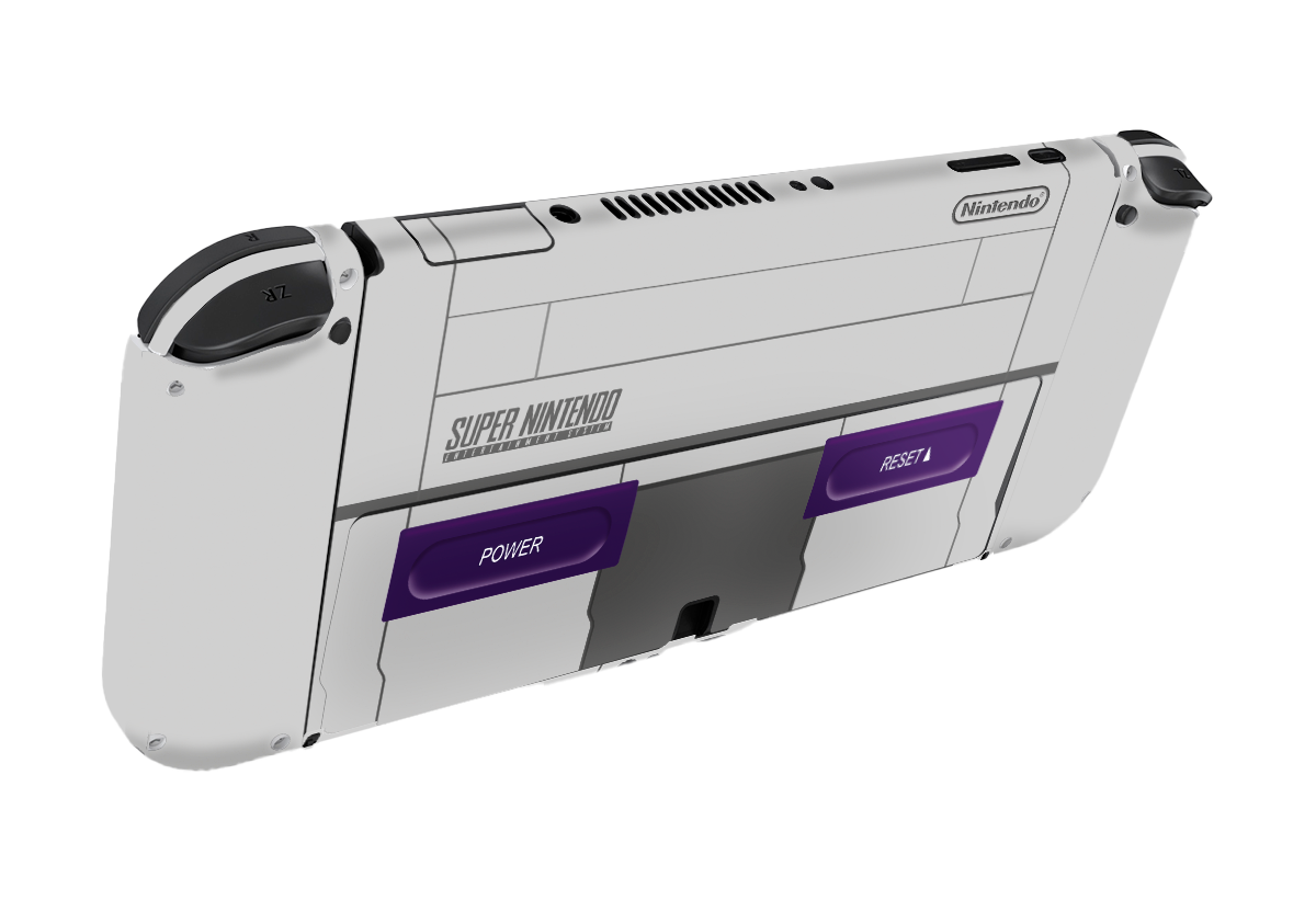 SNES Nintendo Switch Oled (2021) Skin