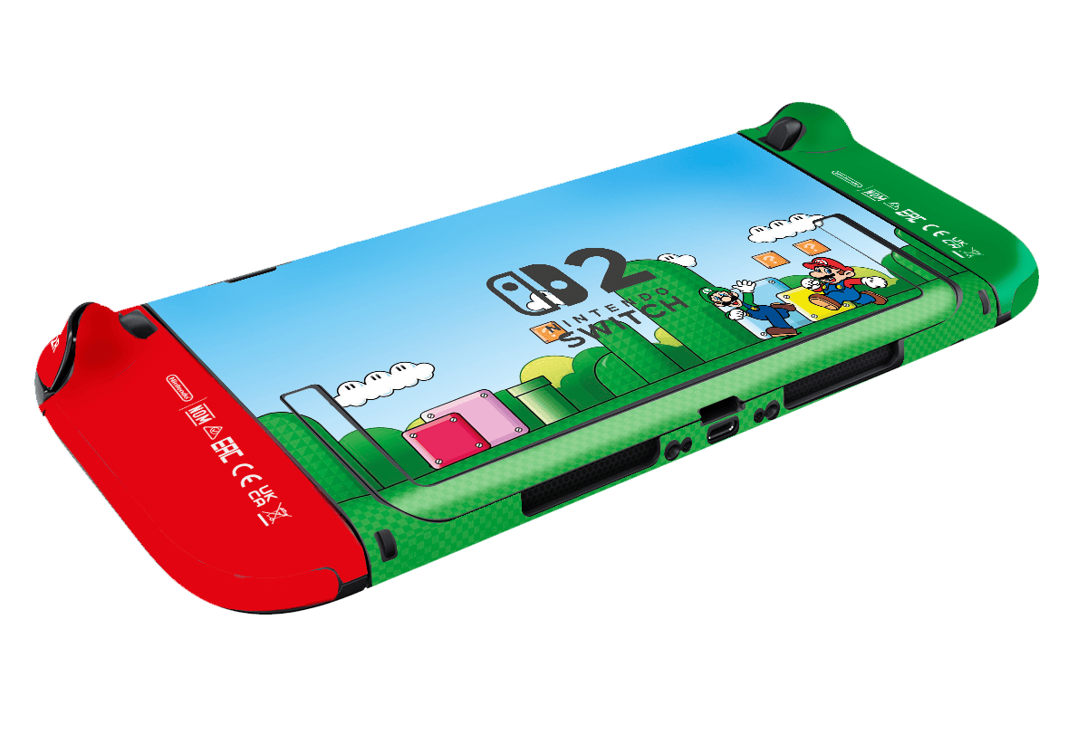 Super Mario Bros Skin Nintendo Switch 2 (2025) Xonebrand