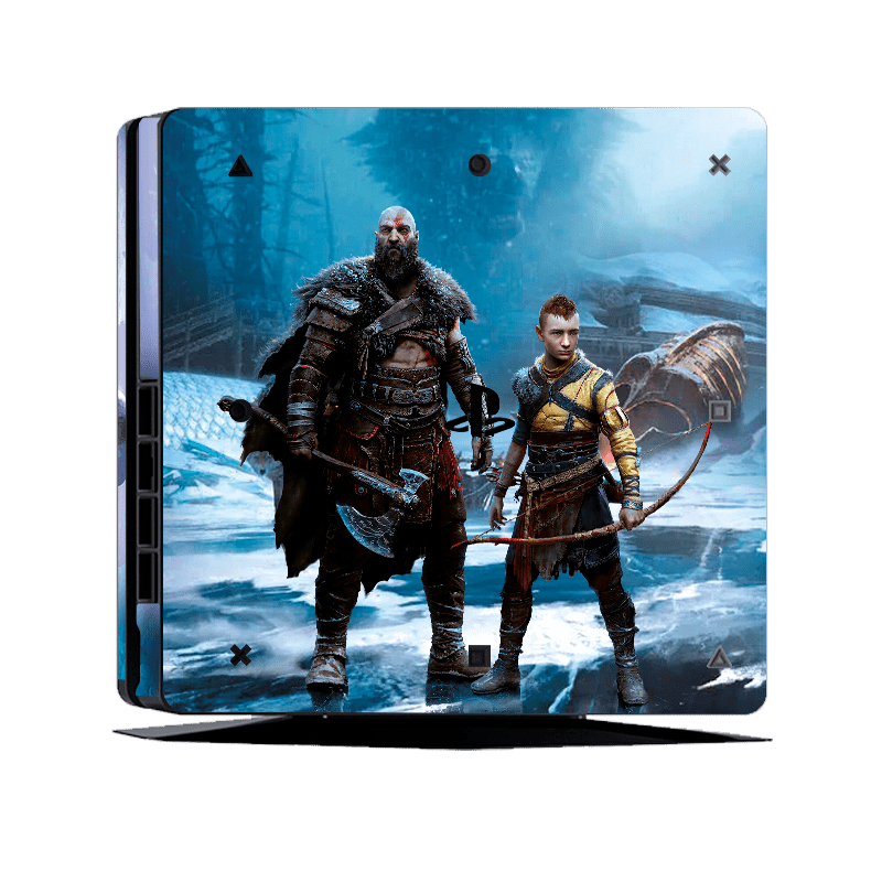 God of War Ragnarok Skin Playstation 4 Slim