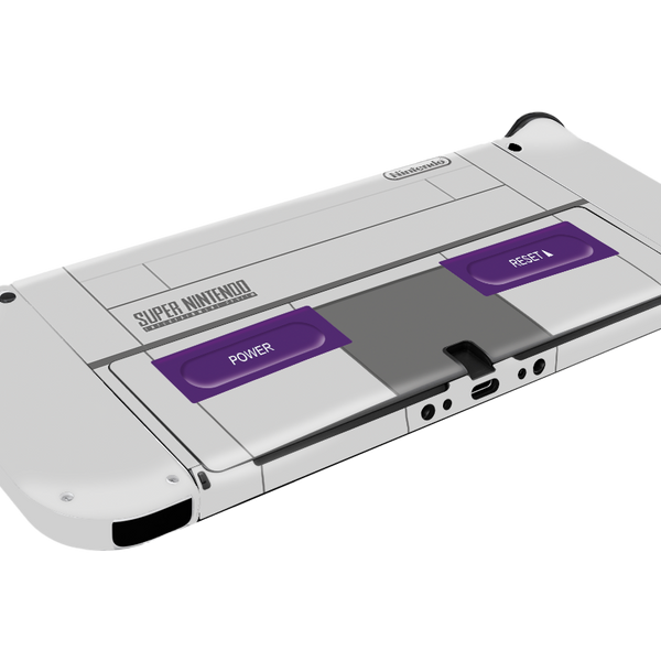 SNES Skin Nintendo Switch OLED (2021)