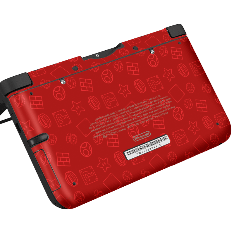 Mario Bros Iconos Nintendo 3DS XL 2015 Skin