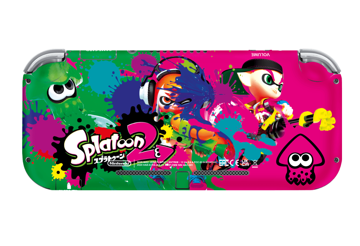 Splatoon 2 Skin Nintendo Switch Lite Xonebrand