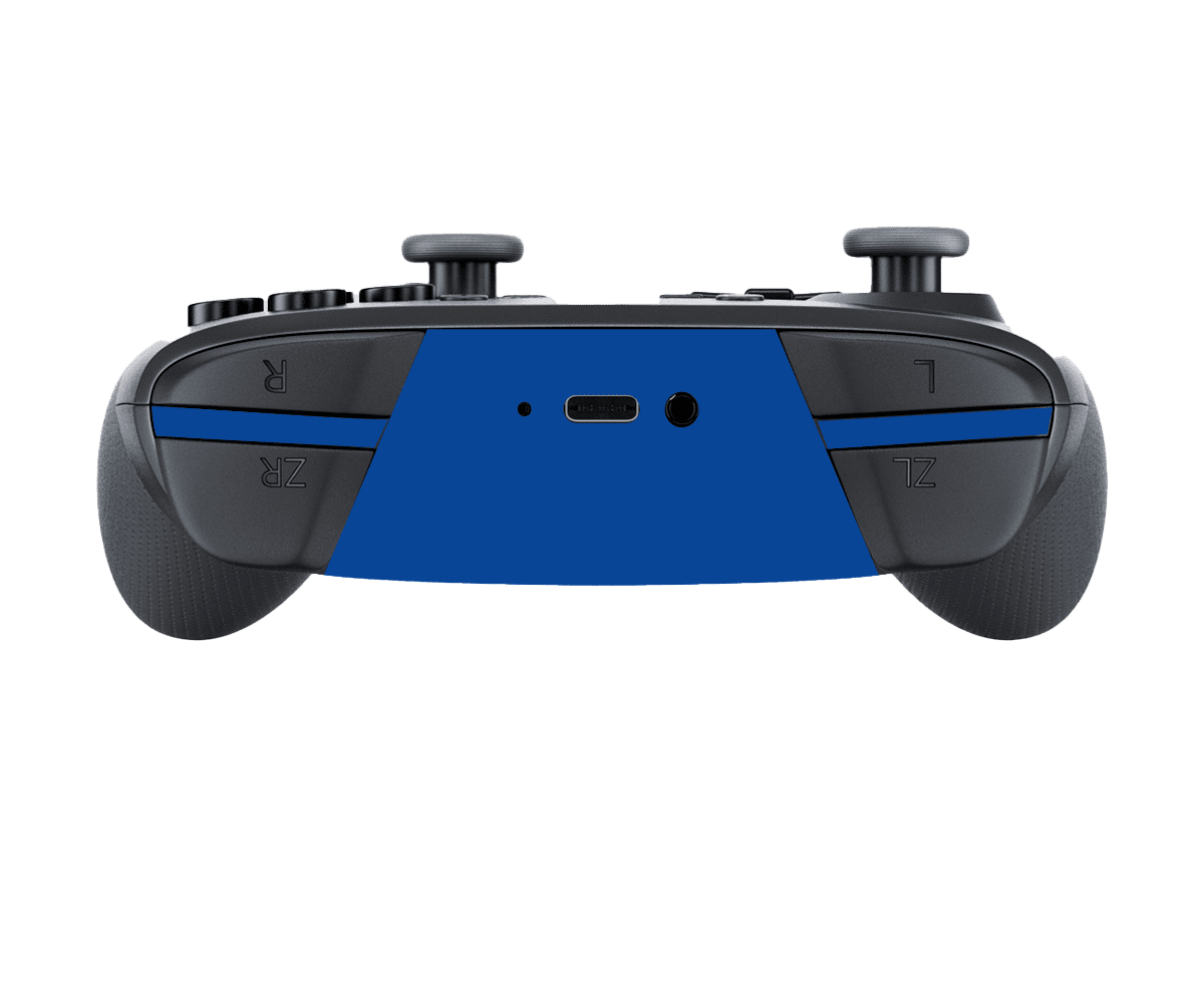 Azul Mate Skin Nintendo Switch Pro Controller