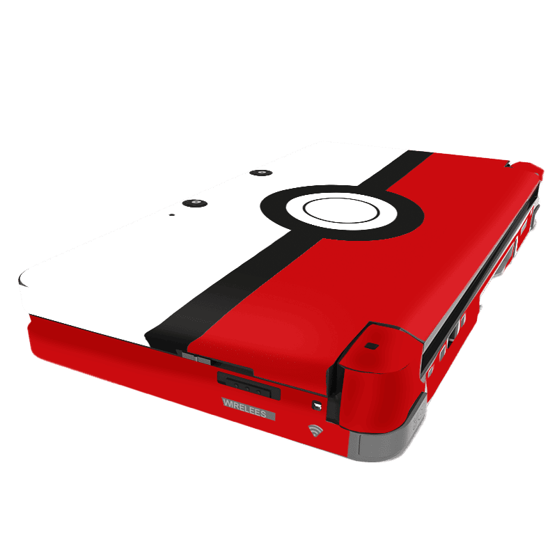 Pokemon Pokeball Nintendo 3DS Skin