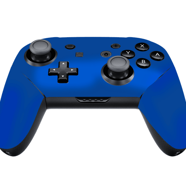 Azul Mate Skin Nintendo Switch Pro Controller
