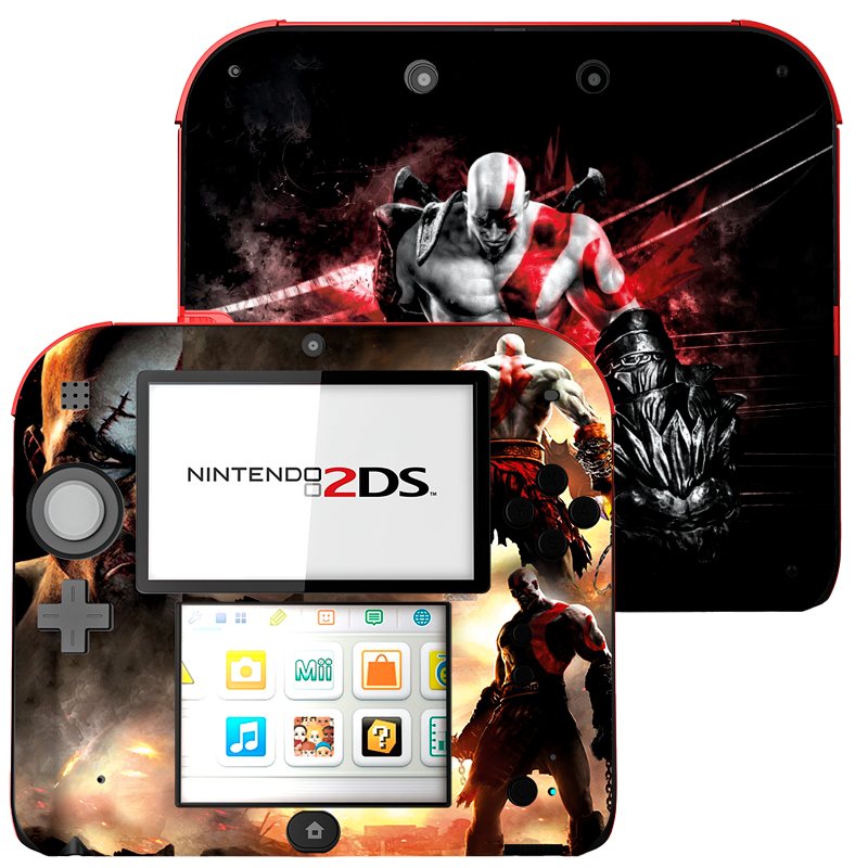 Skin para Nintendo 2Ds edición God of War – Xonebrand