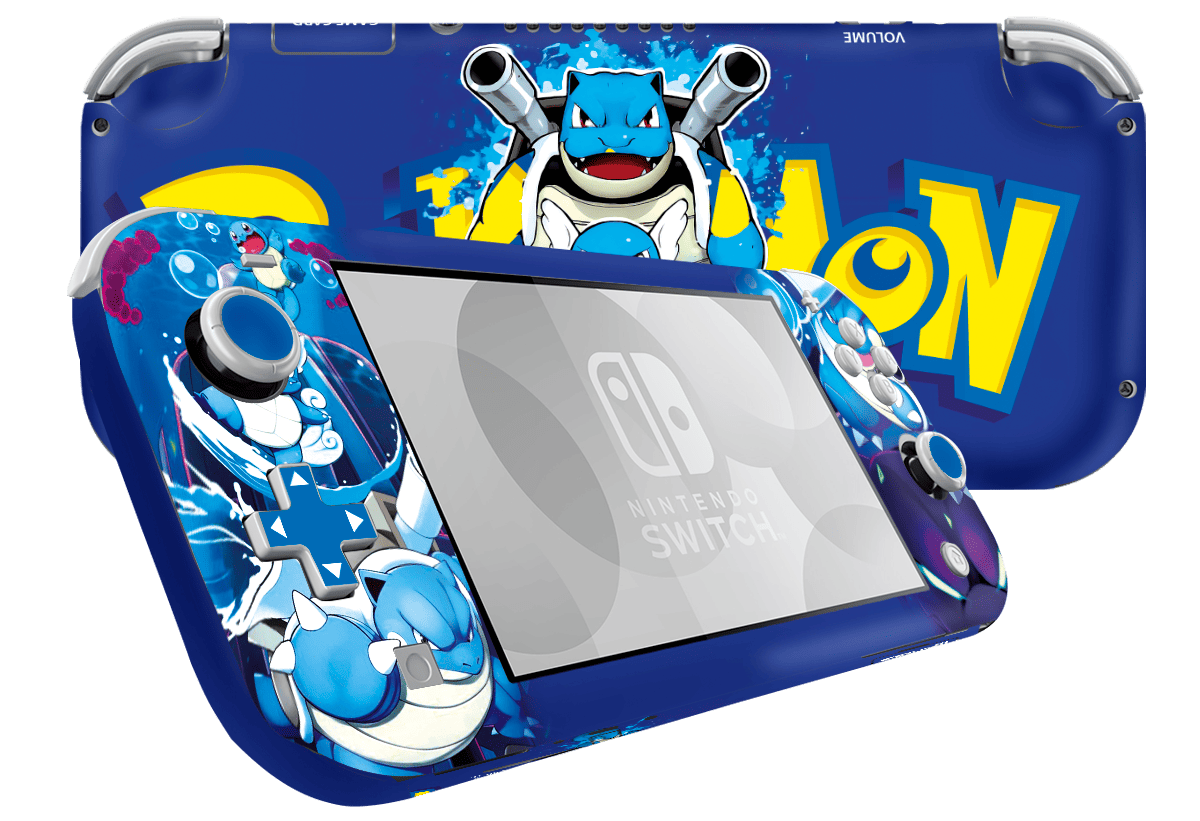 Pokemon Squirtle Skin Nintendo Switch Lite Xonebrand