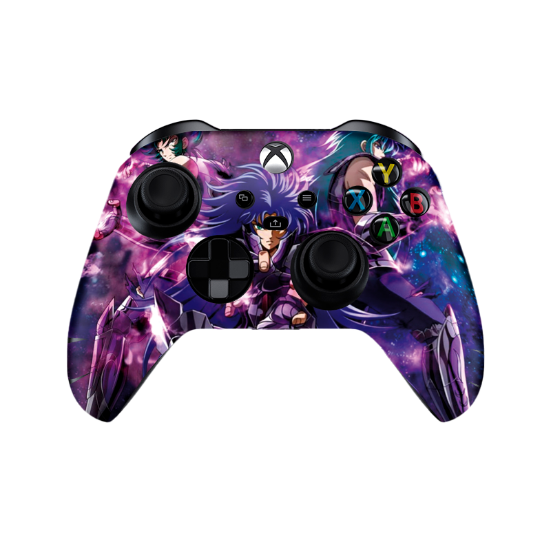 Saint Seiya Xbox Series X Skin Xonebrand