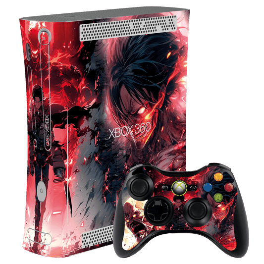 Attack on Titan Xbox 360 Fat Bundle Skin