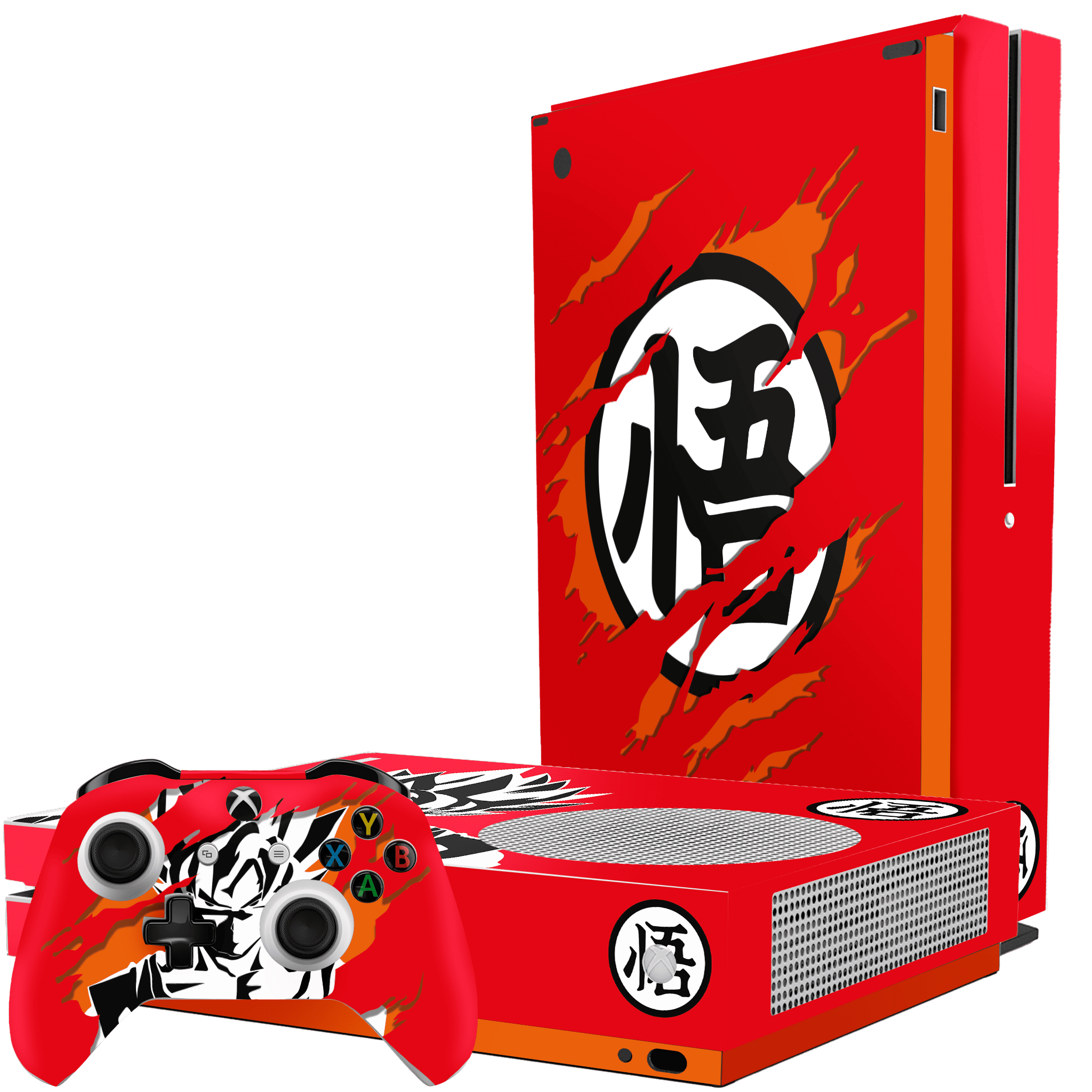 Dragon Ball Goku Skin Xbox One S Xonebrand