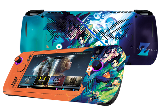 Dragon Ball Z Asus Rog Ally X Handheld Gaming Computer Skin