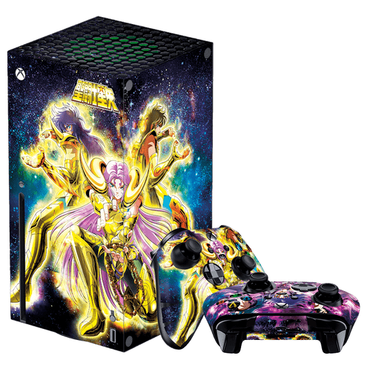 Caballeros del Zodiaco Xbox Serie X Bundle Skin