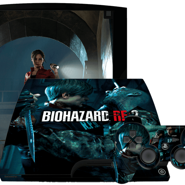 Resident Evil 2 Skin Playstation 3 Slim