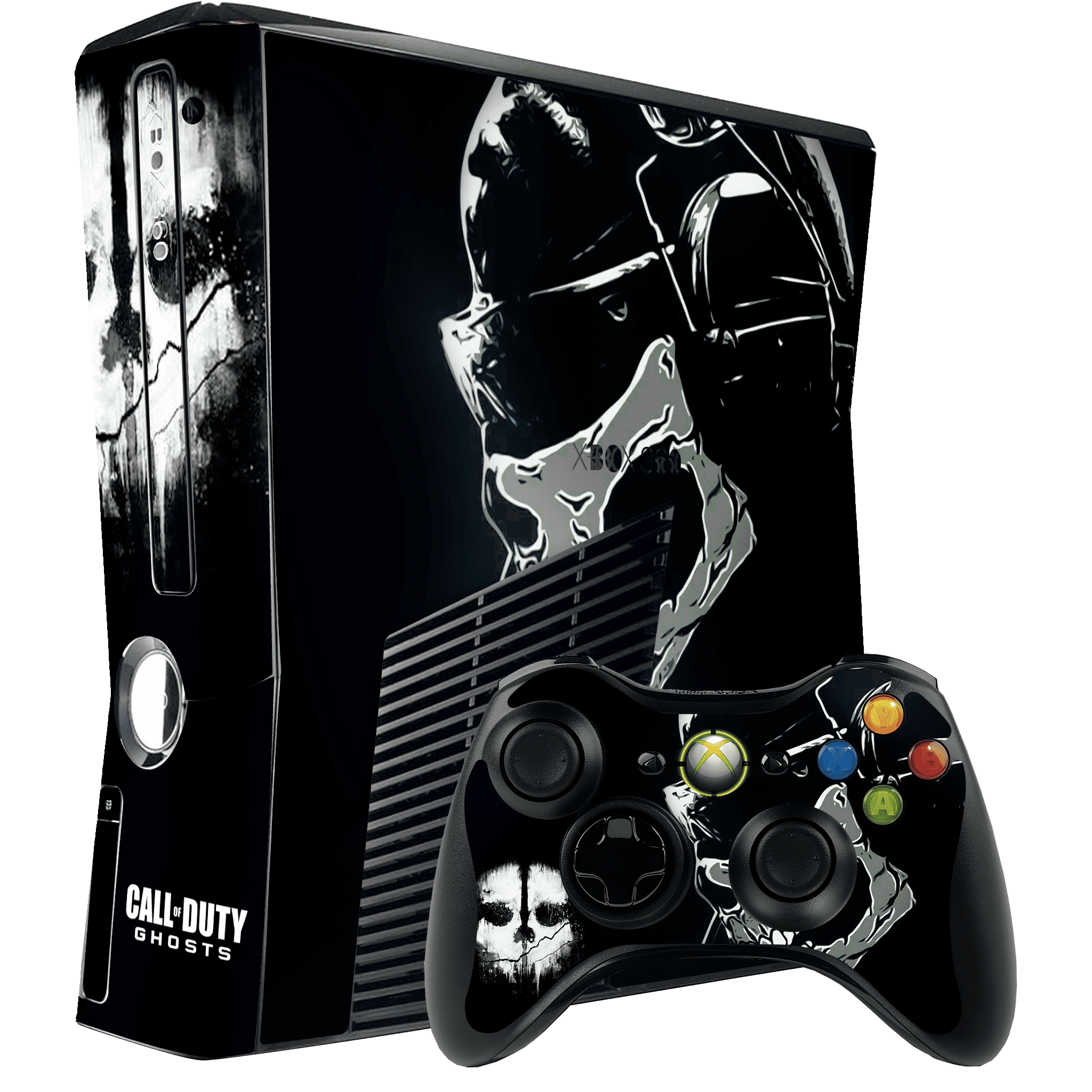 Call of Duty Ghosts Skin Xbox 360 Slim Xonebrand