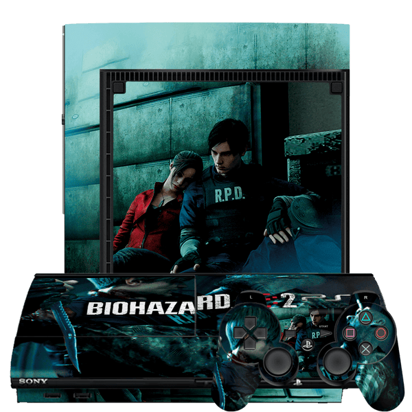 Resident Evil 2 Skin Playstation 3 Super Slim