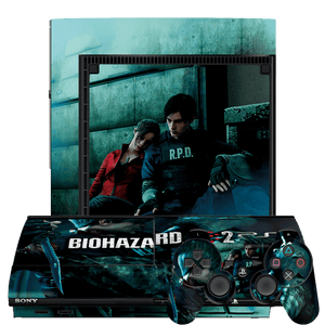 Resident Evil 2 PS3 Super Slim Skin