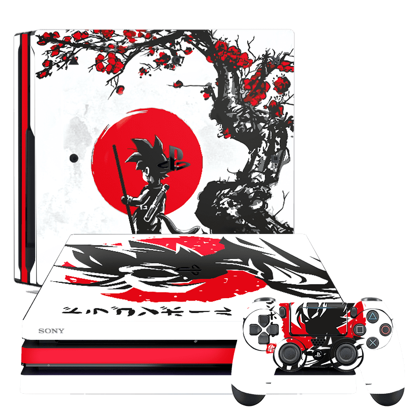 Dragon Ball Skin Playstation 4 Pro Xonebrand