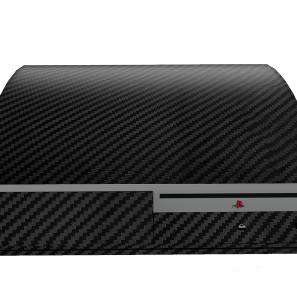 Fibra Carbono Negro Skin Playstation 3 Fat